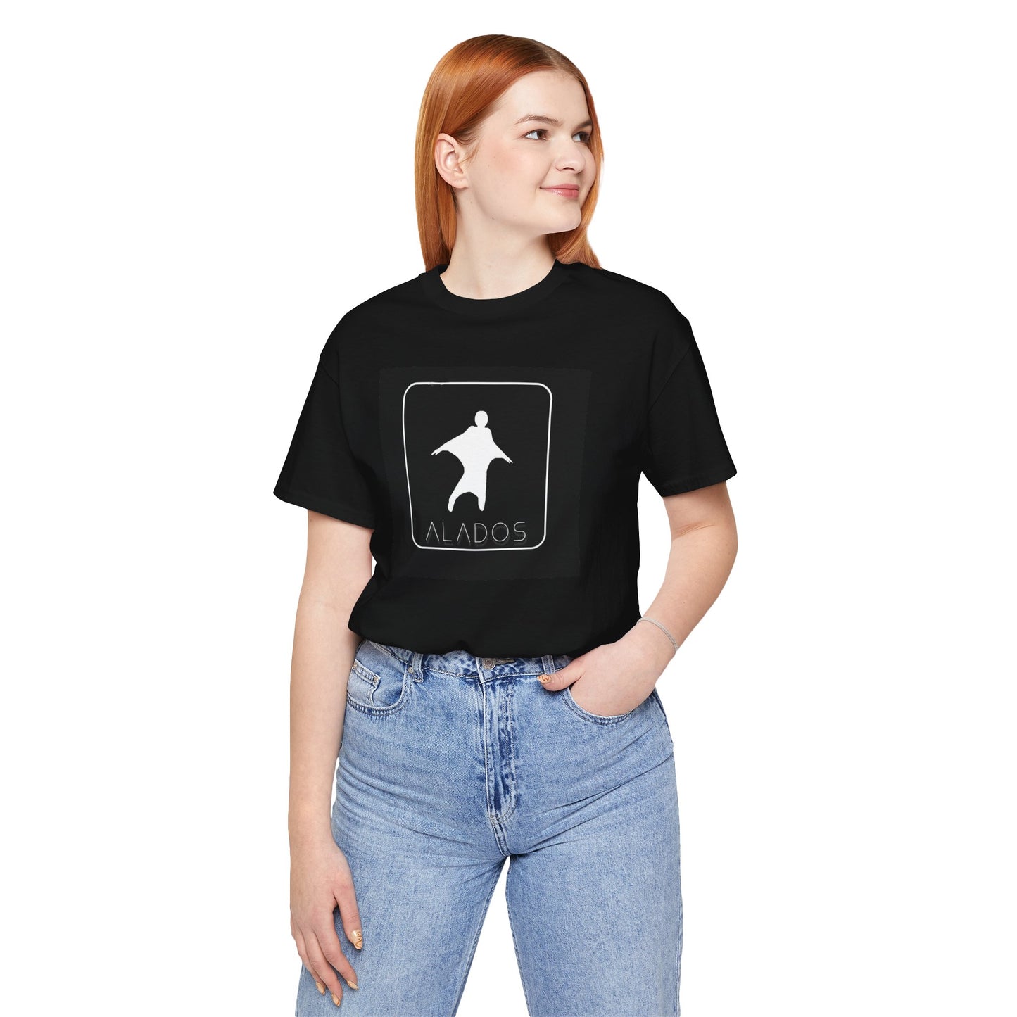ALADOS Graphic Tee Neutral Gender,Great Gift for Explorers,Unique Design with Inspiring Quote. 'Life is a Wonderful Adventure'