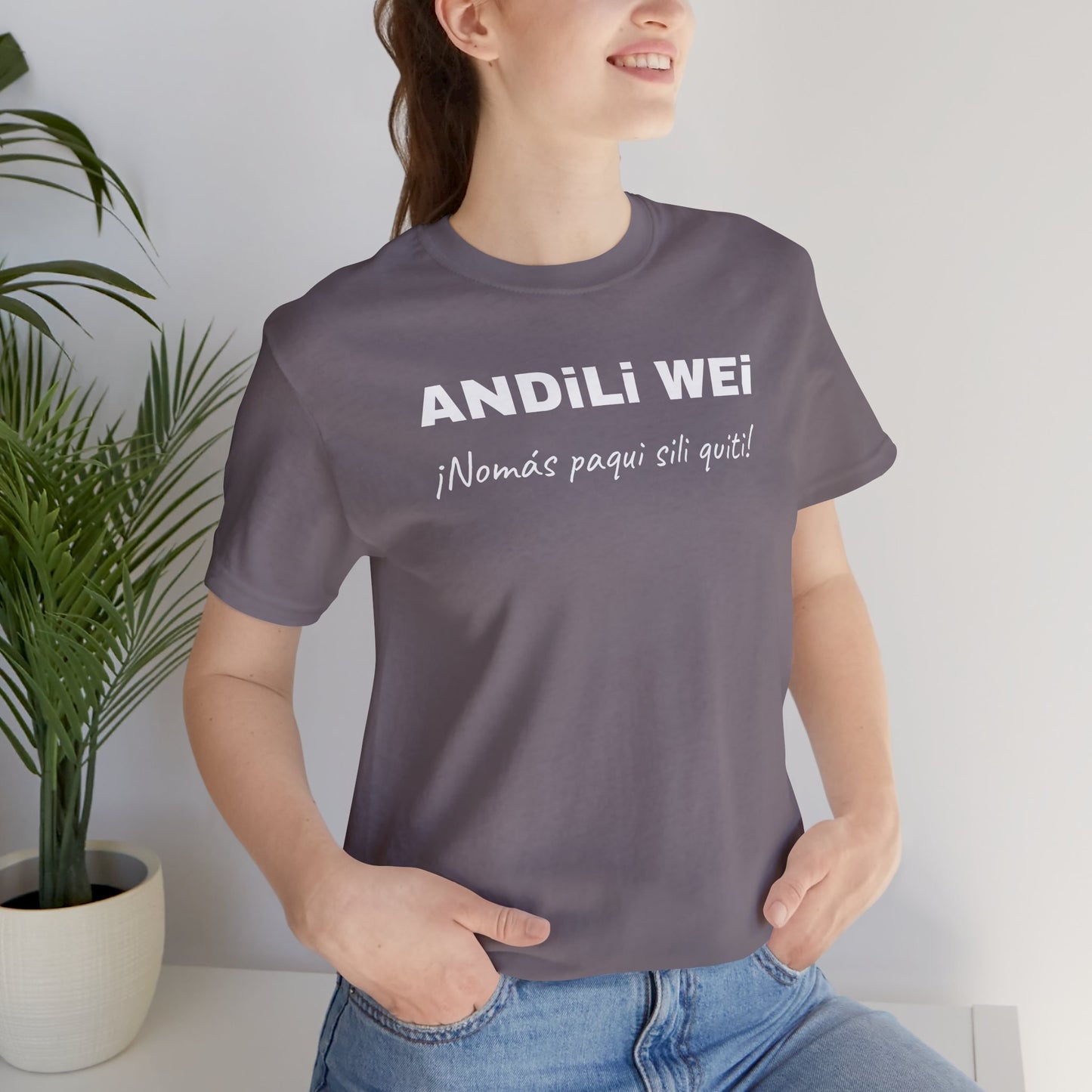 Funny Unisex Graphic Tee,Mexican Humor T-shirt, Casual Wear, Gift for Him/Her, Birthday Gift for Friends.'ANDILI WEI'