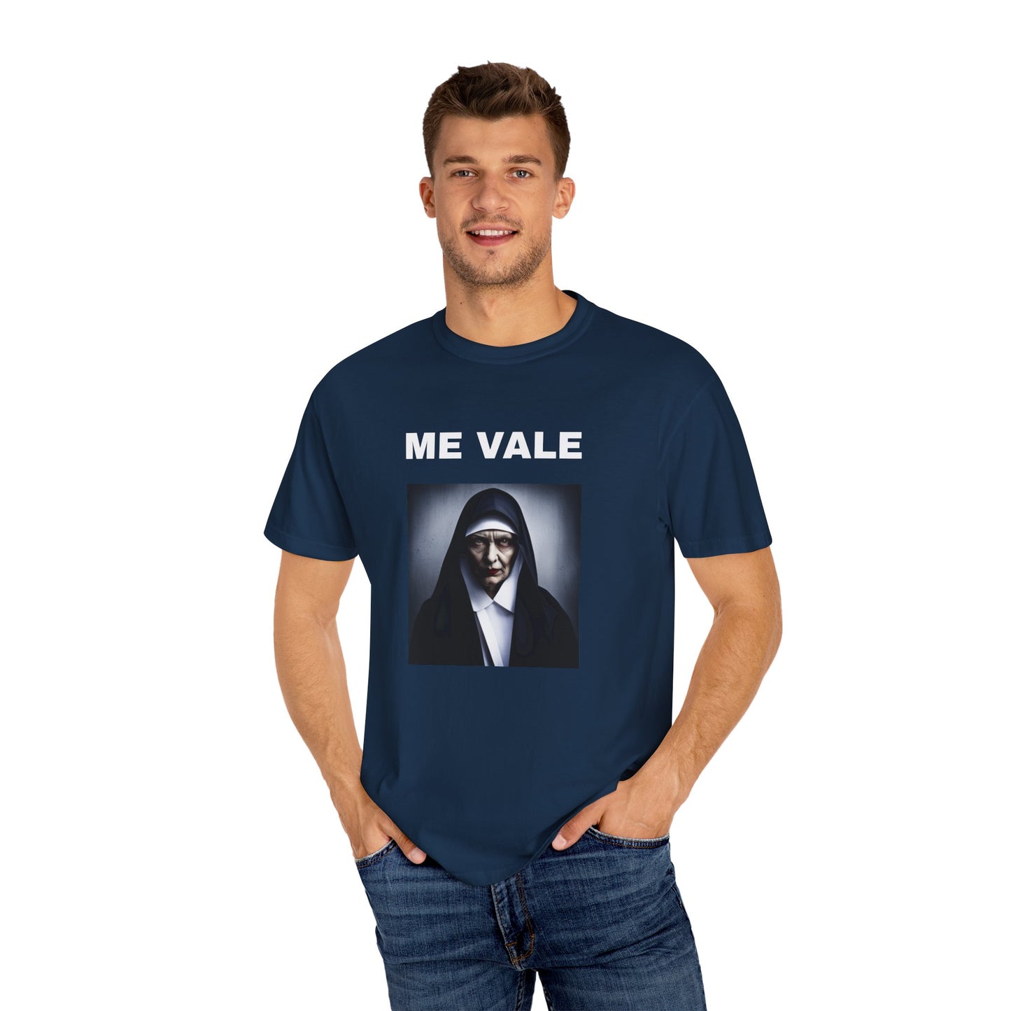 Funny Unisex T shirt.Latin Style Shirt,Mexican Humor Tee. 'Me Vale...'