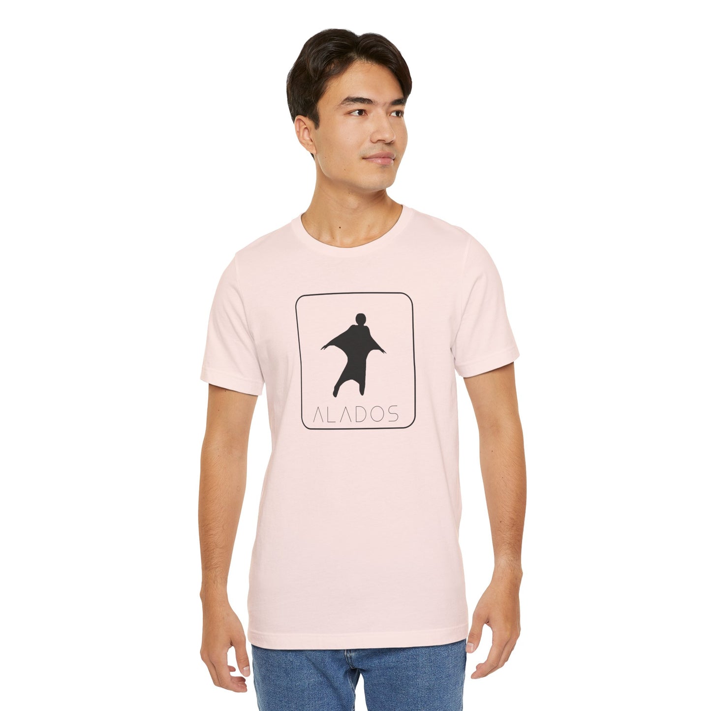 ALADOS.Inspiring Graphic Unisex T-Shirt for Explorers,Unique Design Tee,Motivational Gift for Friends. -Life is a wonderful adventure.-