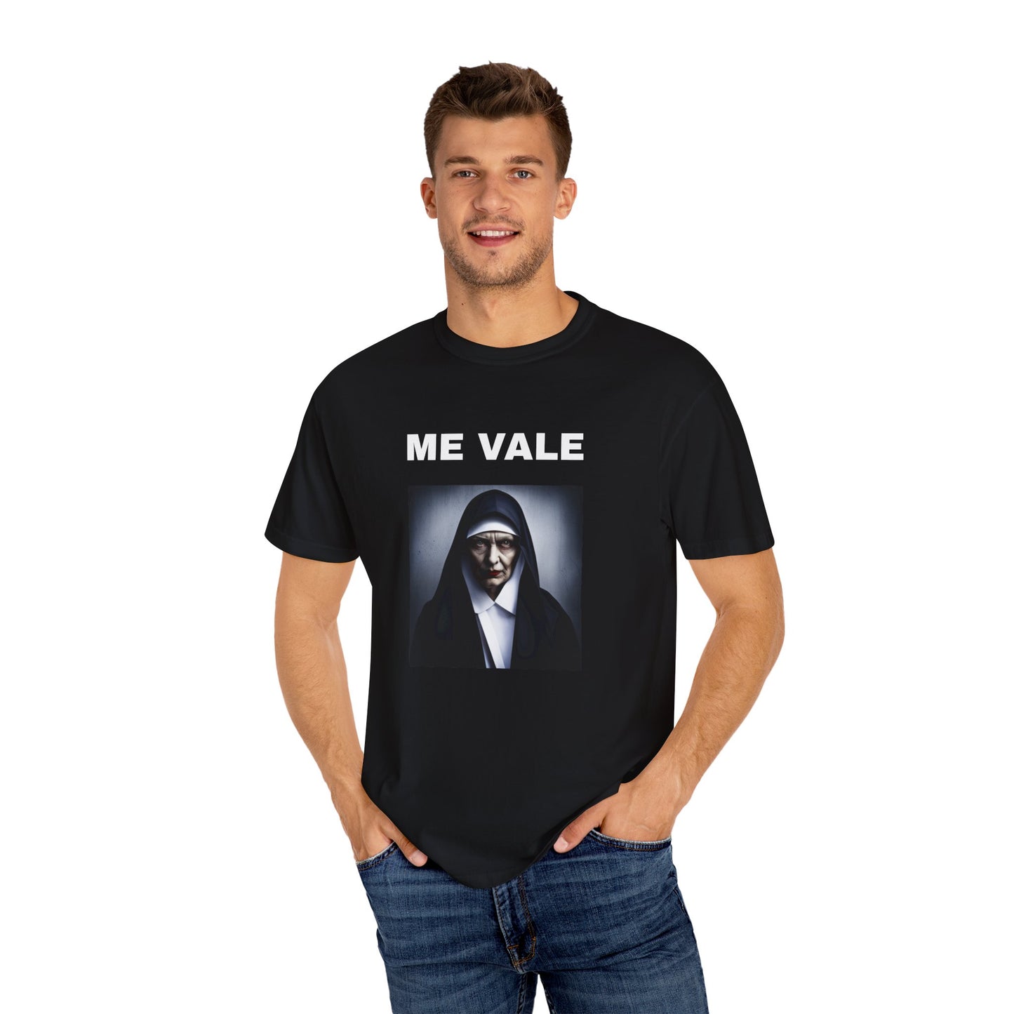 Funny Unisex T shirt.Latin Style Shirt,Mexican Humor Tee. 'Me Vale...'