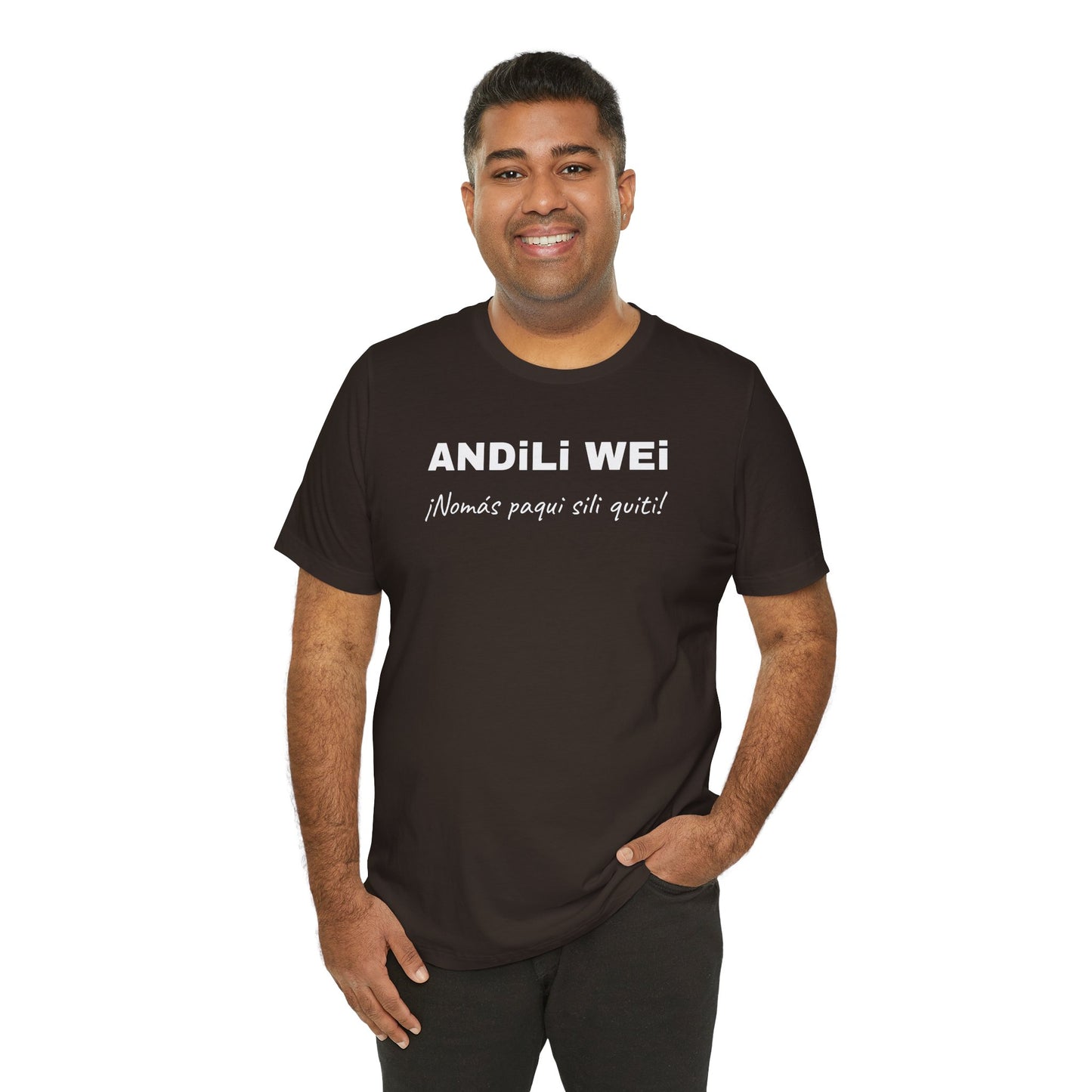 Funny Unisex Graphic Tee,Mexican Humor T-shirt, Casual Wear, Gift for Him/Her, Birthday Gift for Friends.'ANDILI WEI'