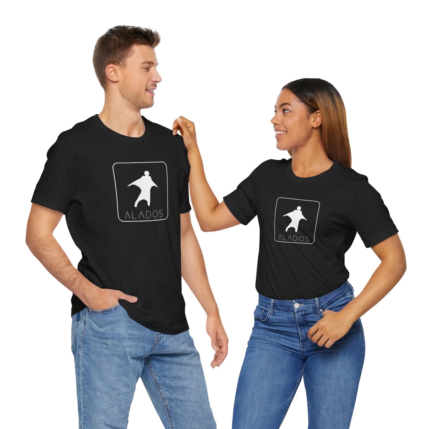 ALADOS Graphic Tee Neutral Gender,Great Gift for Explorers,Unique Design with Inspiring Quote. 'Life is a Wonderful Adventure'
