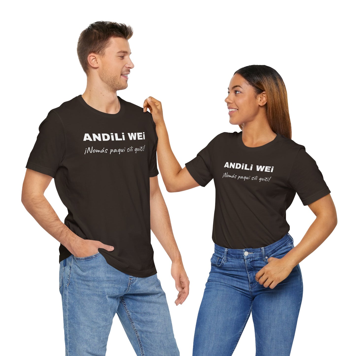 Funny Unisex Graphic Tee,Mexican Humor T-shirt, Casual Wear, Gift for Him/Her, Birthday Gift for Friends.'ANDILI WEI'