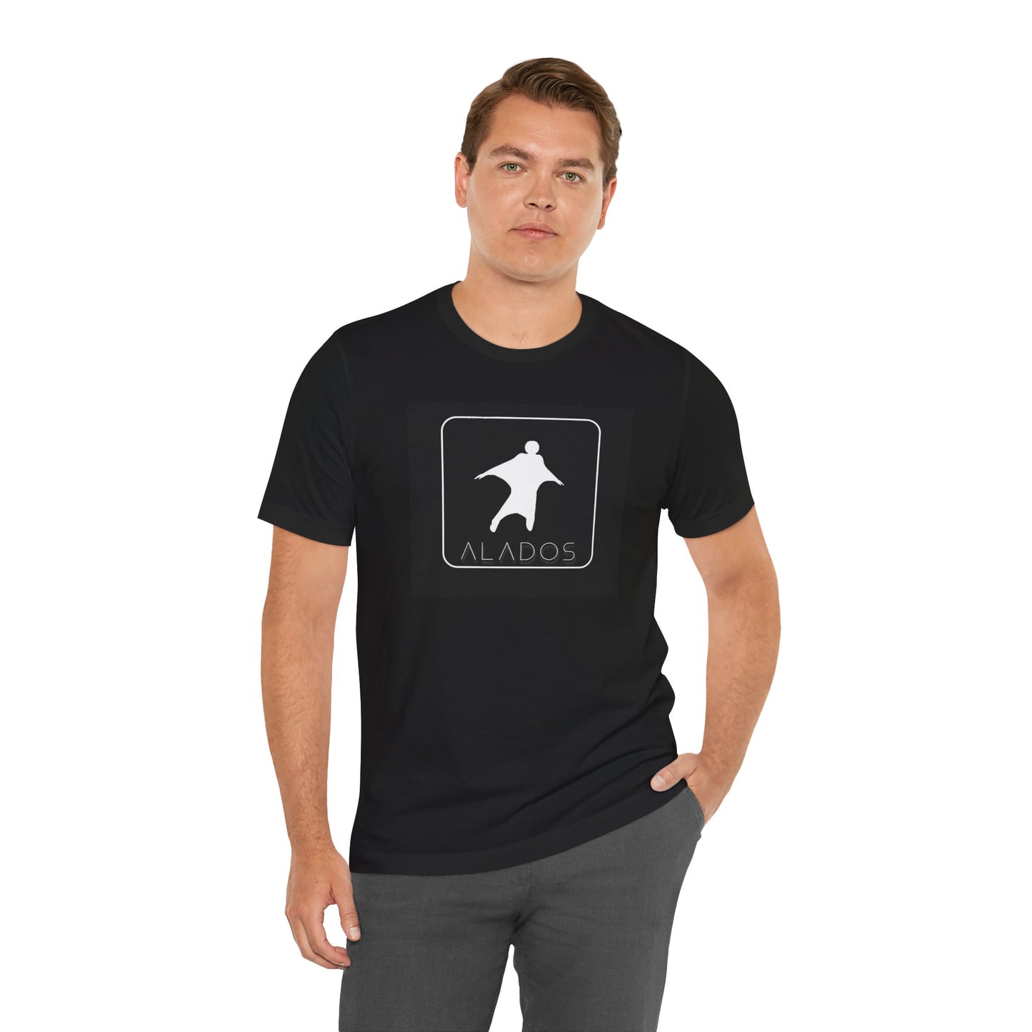 ALADOS Graphic Tee Neutral Gender,Great Gift for Explorers,Unique Design with Inspiring Quote. 'Life is a Wonderful Adventure'