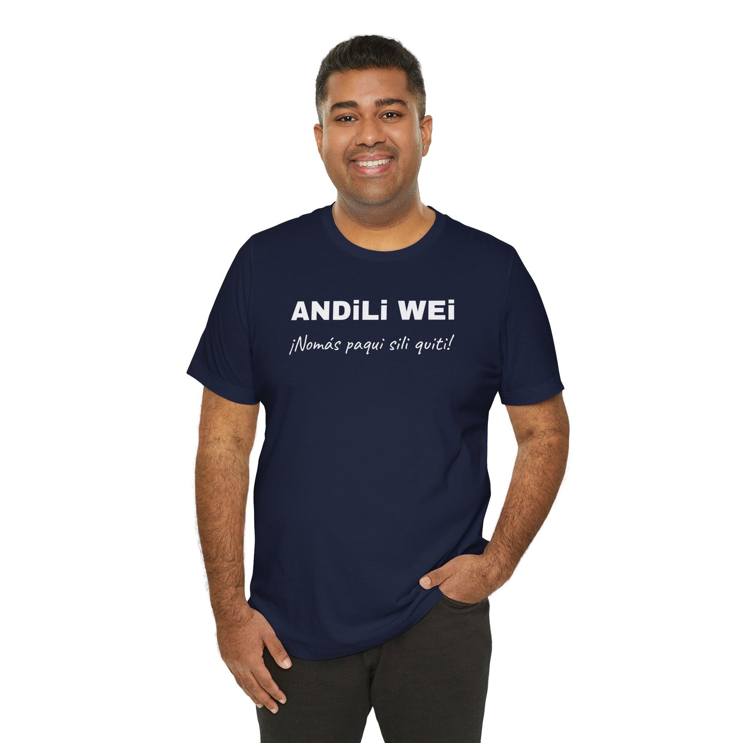 Funny Unisex Graphic Tee,Mexican Humor T-shirt, Casual Wear, Gift for Him/Her, Birthday Gift for Friends.'ANDILI WEI'