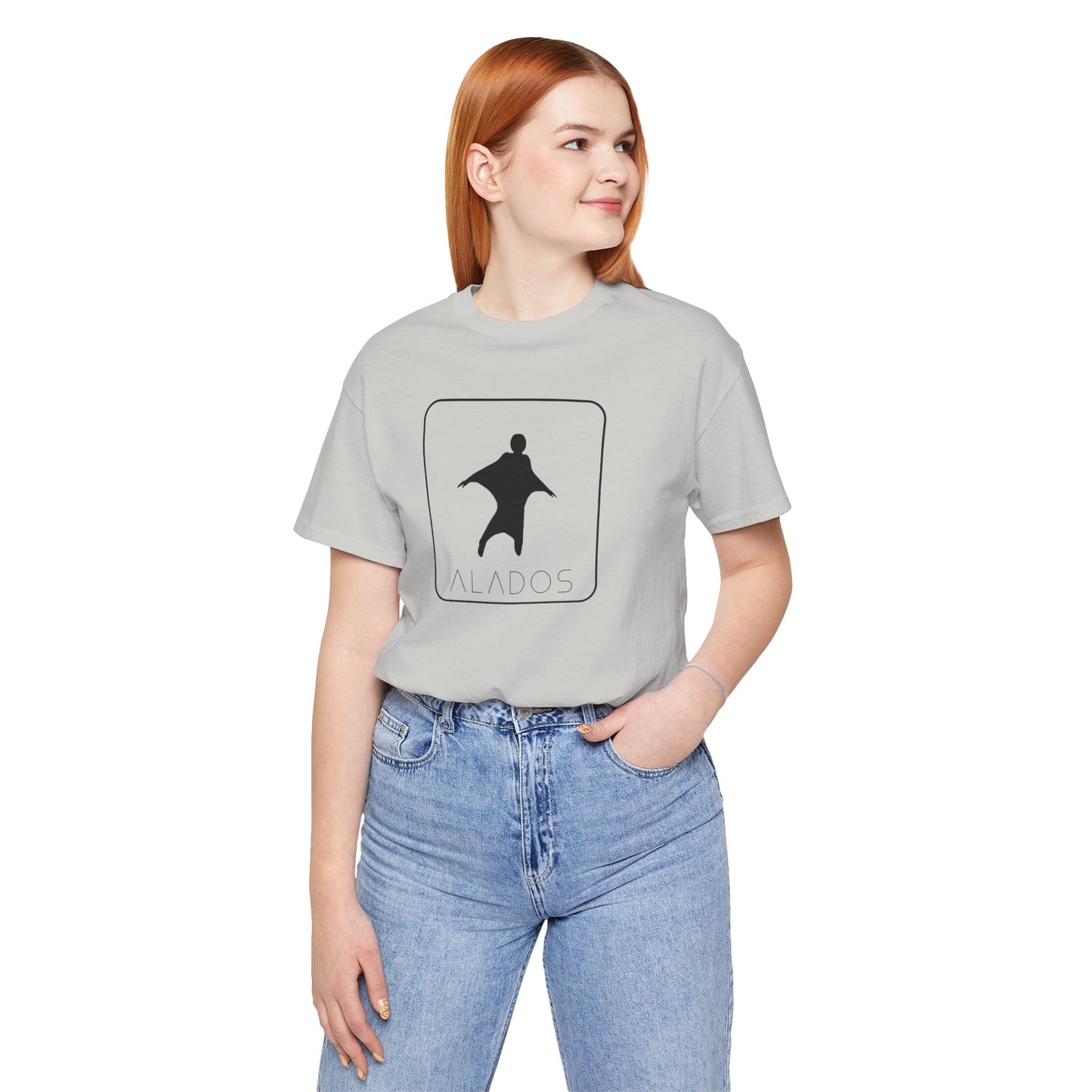 ALADOS.Inspiring Graphic Unisex T-Shirt for Explorers,Unique Design Tee,Motivational Gift for Friends. -Life is a wonderful adventure.-