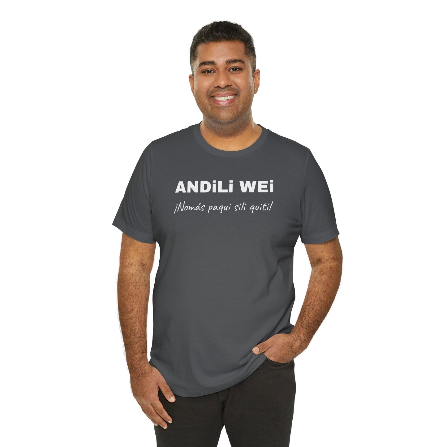 Funny Unisex Graphic Tee,Mexican Humor T-shirt, Casual Wear, Gift for Him/Her, Birthday Gift for Friends.'ANDILI WEI'