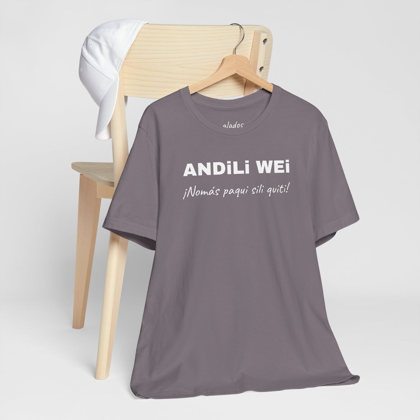 Funny Unisex Graphic Tee,Mexican Humor T-shirt, Casual Wear, Gift for Him/Her, Birthday Gift for Friends.'ANDILI WEI'