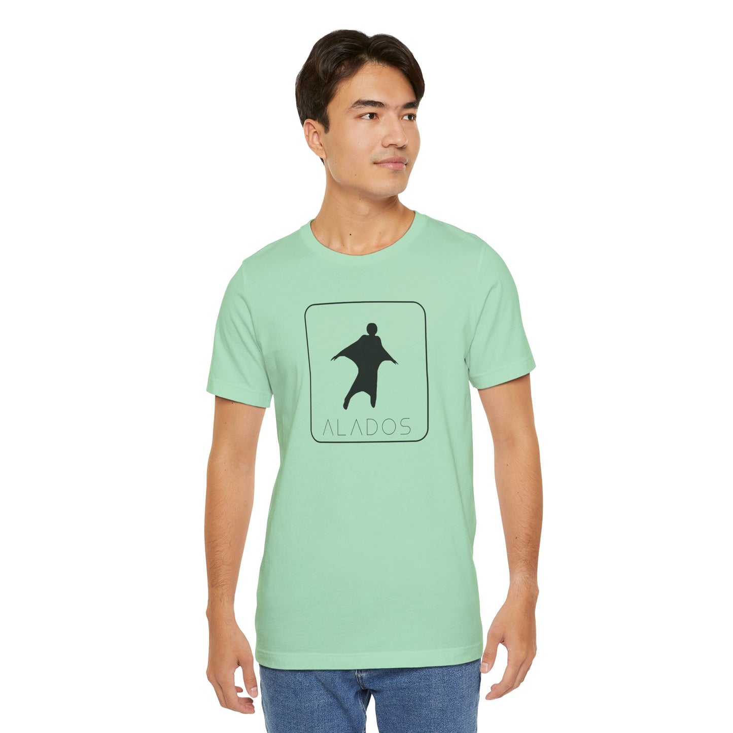 ALADOS.Inspiring Graphic Unisex T-Shirt for Explorers,Unique Design Tee,Motivational Gift for Friends. -Life is a wonderful adventure.-