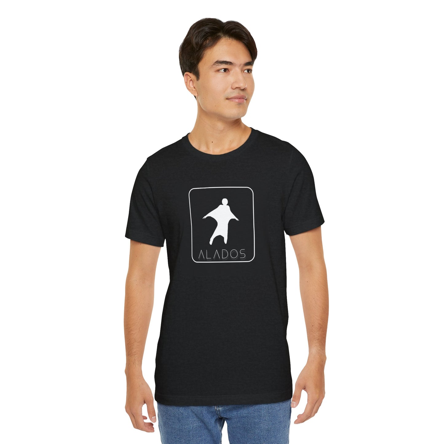 ALADOS Graphic Tee Neutral Gender,Great Gift for Explorers,Unique Design with Inspiring Quote. 'Life is a Wonderful Adventure'