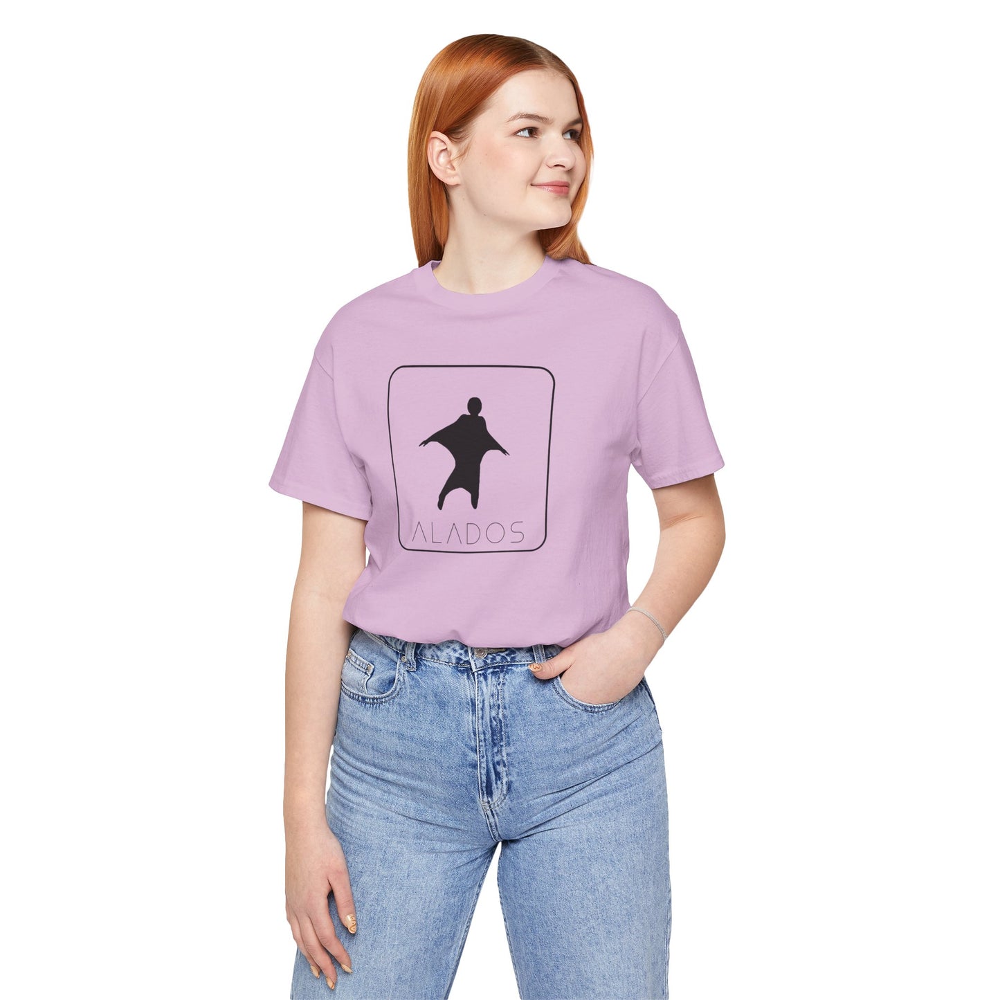 ALADOS.Inspiring Graphic Unisex T-Shirt for Explorers,Unique Design Tee,Motivational Gift for Friends. -Life is a wonderful adventure.-