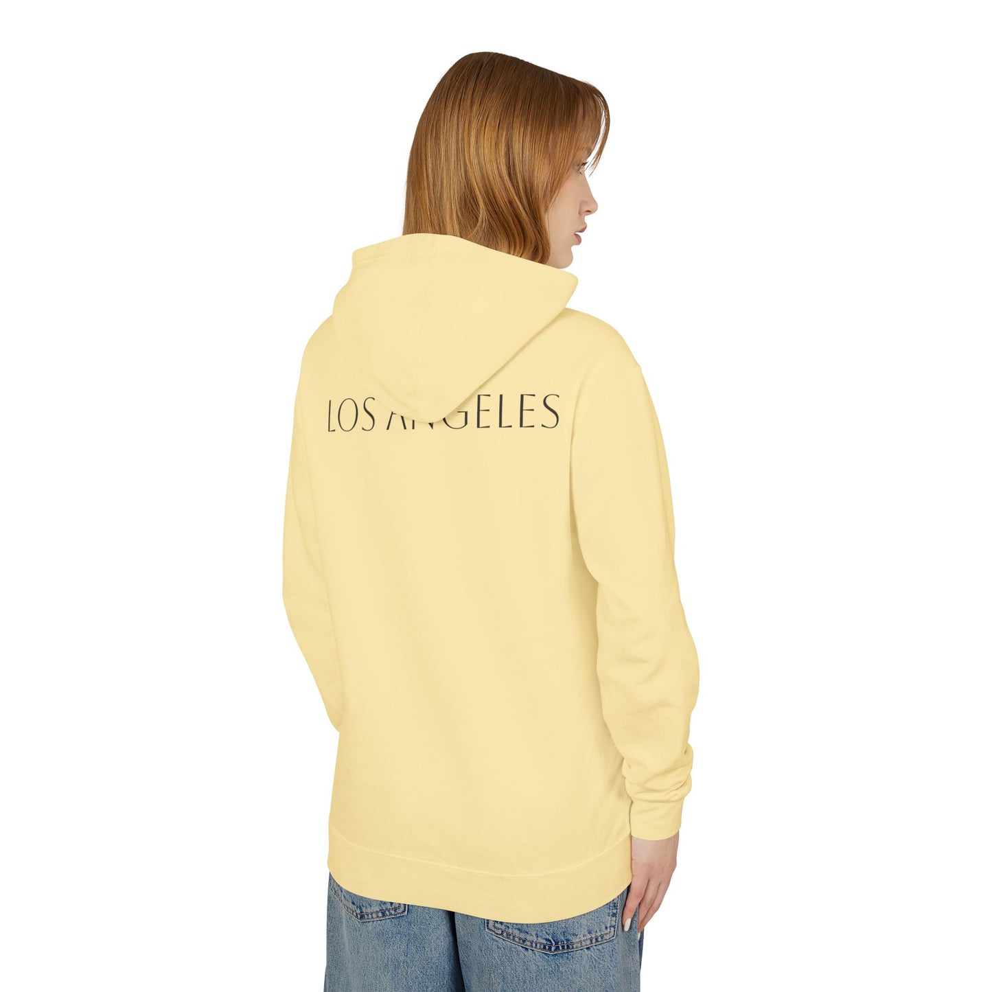 ALADOS Angel Wings Hoodie,Unisex Lightweight Hoodie Sweatshirt, Unique Gift for Trendsetters. 'LOS ANGELES'
