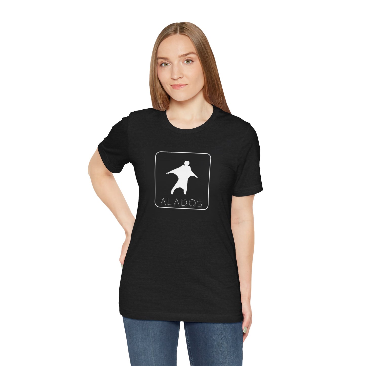 ALADOS Graphic Tee Neutral Gender,Great Gift for Explorers,Unique Design with Inspiring Quote. 'Life is a Wonderful Adventure'