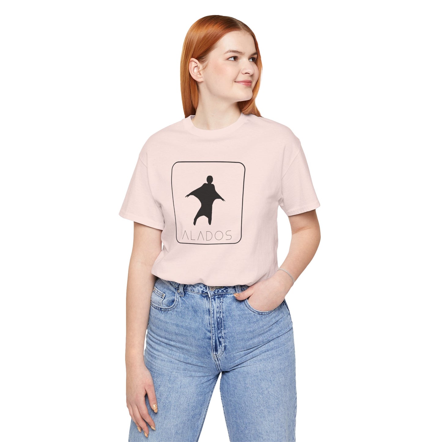 ALADOS.Inspiring Graphic Unisex T-Shirt for Explorers,Unique Design Tee,Motivational Gift for Friends. -Life is a wonderful adventure.-