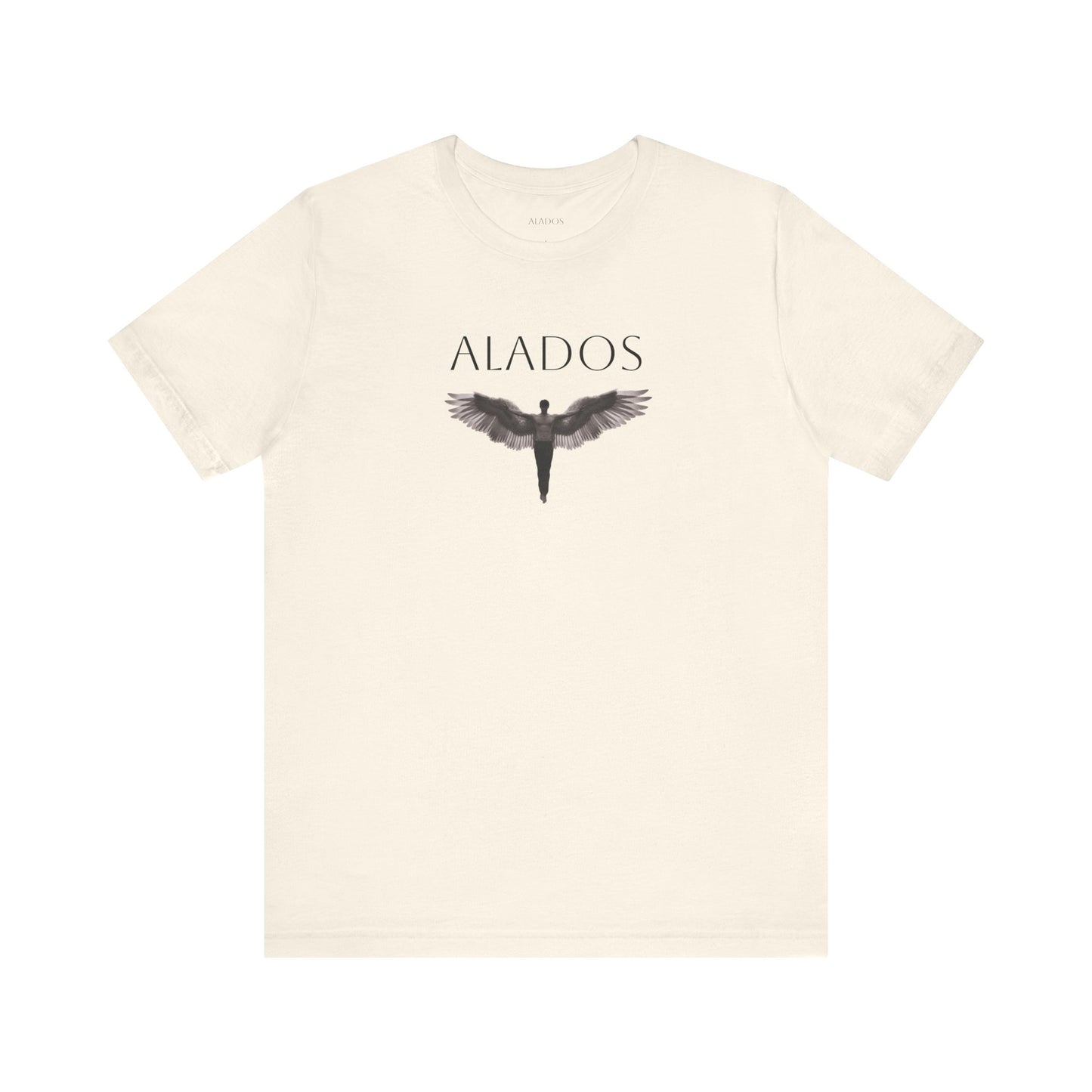 ALADOS.Unisex Angel Wings Graphic Tee, Spiritual Shirt, Gift for Nature Lovers, Casual Wear, Thoughtful Present for Birthdays and Holidays.