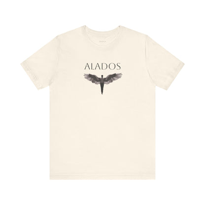 ALADOS.Unisex Angel Wings Graphic Tee, Spiritual Shirt, Gift for Nature Lovers, Casual Wear, Thoughtful Present for Birthdays and Holidays.