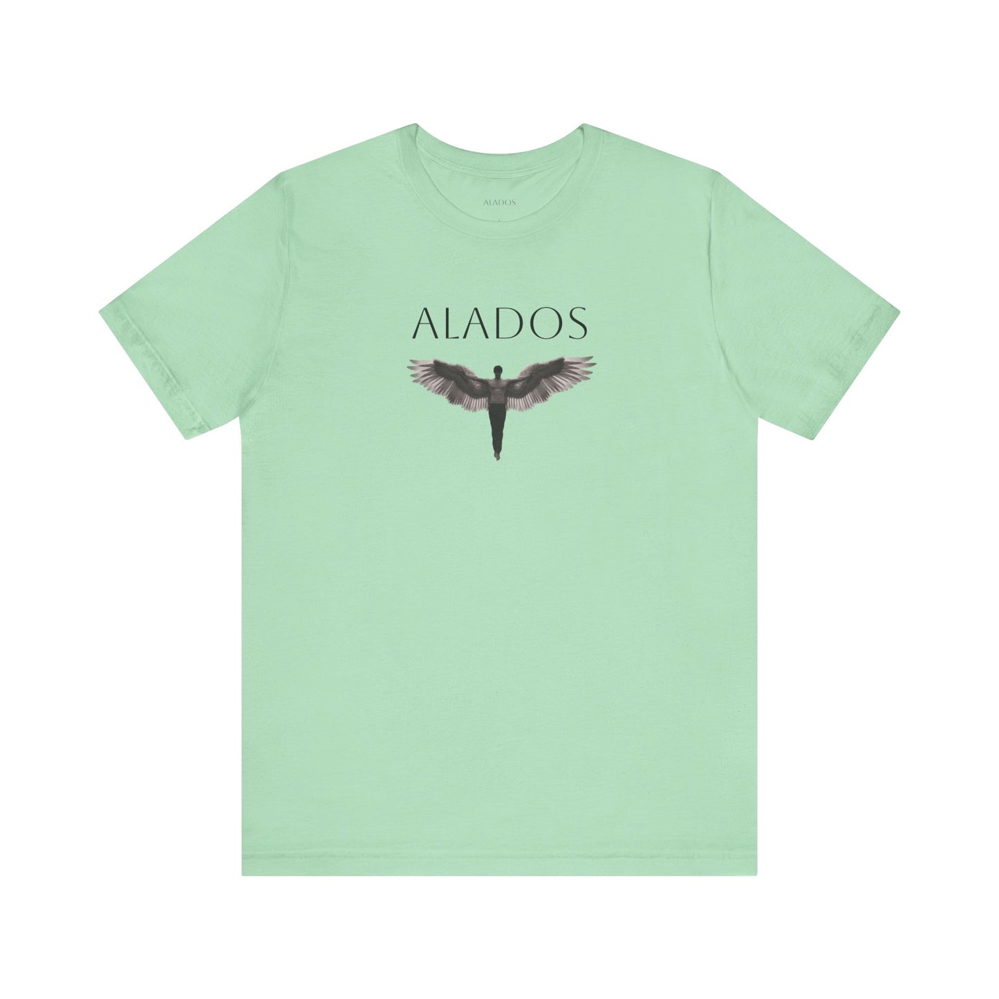 ALADOS.Unisex Angel Wings Graphic Tee, Spiritual Shirt, Gift for Nature Lovers, Casual Wear, Thoughtful Present for Birthdays and Holidays.