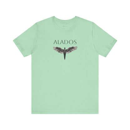 ALADOS.Unisex Angel Wings Graphic Tee, Spiritual Shirt, Gift for Nature Lovers, Casual Wear, Thoughtful Present for Birthdays and Holidays.