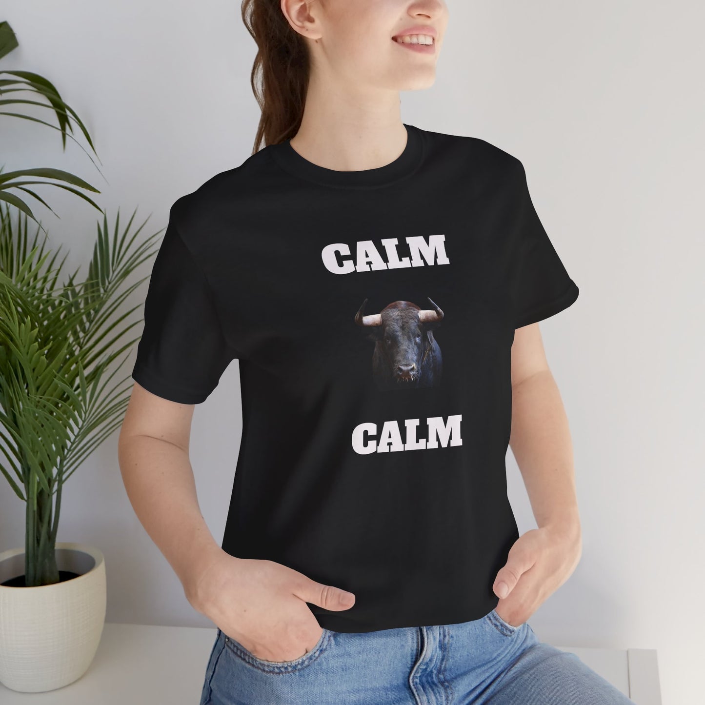 Funny Unisex Tee, Sarcastic T Shirt, Holiday Gift, Casual Wear, Joke Clothing, Birthday Gift,Mexican Humor Tee. 'Calm... Calm'
