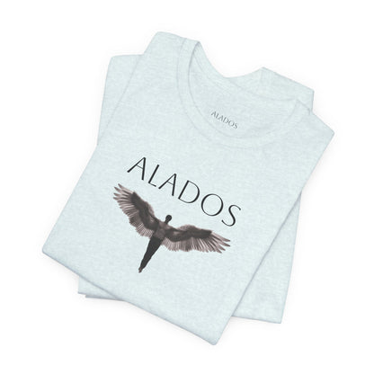 ALADOS.Unisex Angel Wings Graphic Tee, Spiritual Shirt, Gift for Nature Lovers, Casual Wear, Thoughtful Present for Birthdays and Holidays.