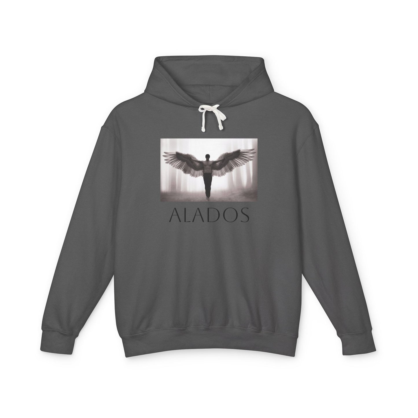 ALADOS   Angel Wings Hoodie,Unisex Lightweight Hoodie Sweatshirt, Unique Gift for Trendsetters.     'LOS ANGELES'