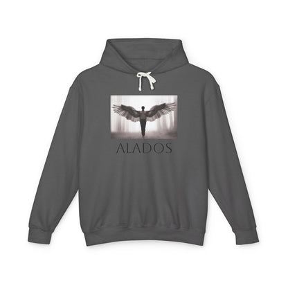 ALADOS   Angel Wings Hoodie,Unisex Lightweight Hoodie Sweatshirt, Unique Gift for Trendsetters.     'LOS ANGELES'