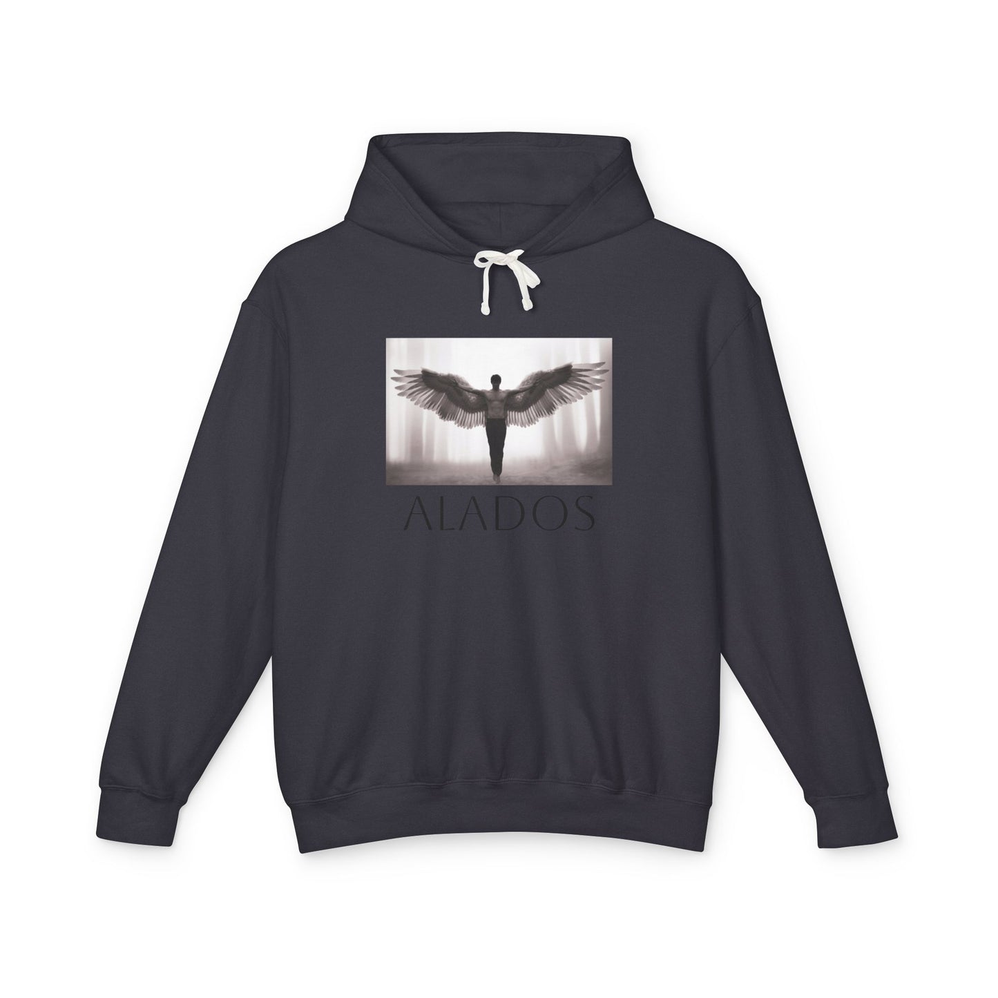 ALADOS   Angel Wings Hoodie,Unisex Lightweight Hoodie Sweatshirt, Unique Gift for Trendsetters.     'LOS ANGELES'