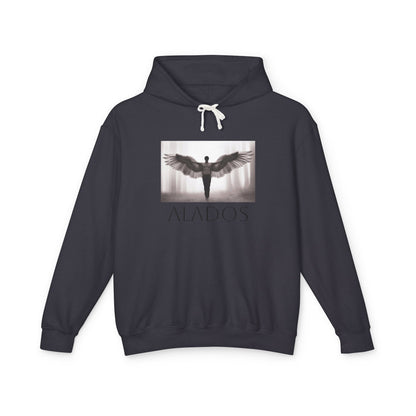 ALADOS   Angel Wings Hoodie,Unisex Lightweight Hoodie Sweatshirt, Unique Gift for Trendsetters.     'LOS ANGELES'