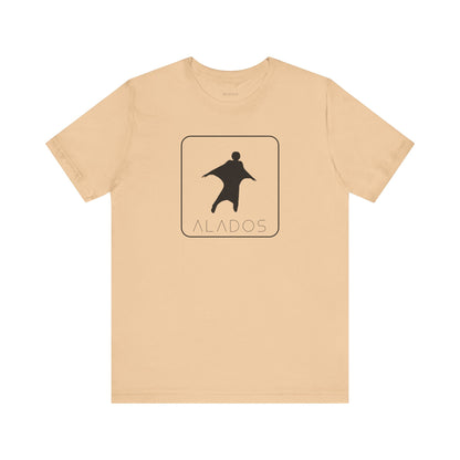 ALADOS.Inspiring Graphic Unisex T-Shirt for Explorers,Unique Design Tee,Motivational Gift for Friends. -Life is a wonderful adventure.-