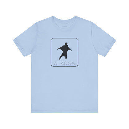 ALADOS.Inspiring Graphic Unisex T-Shirt for Explorers,Unique Design Tee,Motivational Gift for Friends. -Life is a wonderful adventure.-