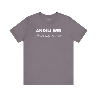 Funny Unisex Graphic Tee,Mexican Humor T-shirt, Casual Wear, Gift for Him/Her, Birthday Gift for Friends.'ANDILI WEI'