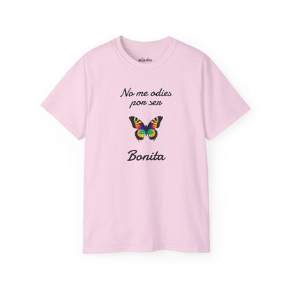Cute Shirt for Women, Best Gift For Teens,Birthday Gift,Casual Fashion for Girls.Cool Present for Latin Girls.No me odies por ser Bonita