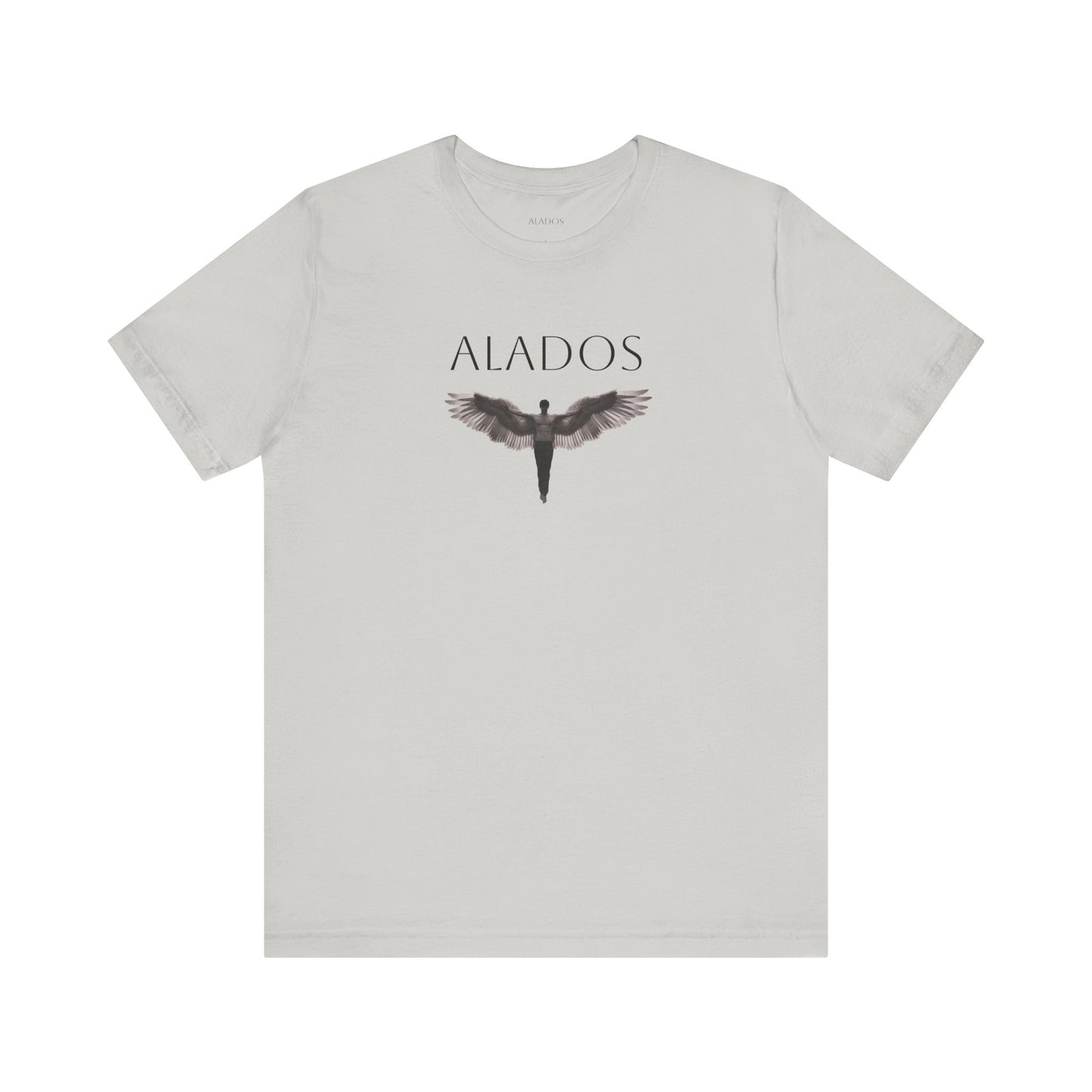 ALADOS.Unisex Angel Wings Graphic Tee, Spiritual Shirt, Gift for Nature Lovers, Casual Wear, Thoughtful Present for Birthdays and Holidays.