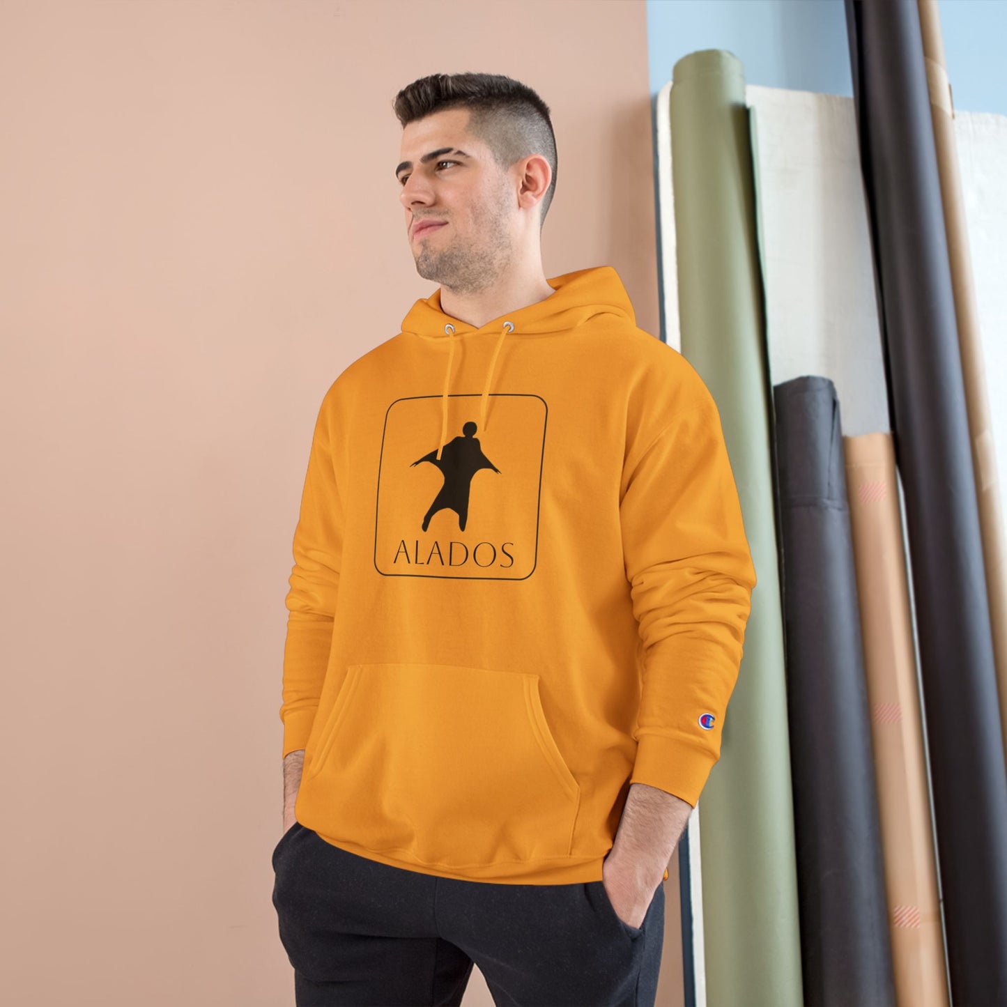 Sporting Champion Hoodie,Unique Design For Adventure Lovers,Great Gift for Holidays,Neutral Gender Hoodie. 'ALADOS:Life is a Wonderful Adventure'