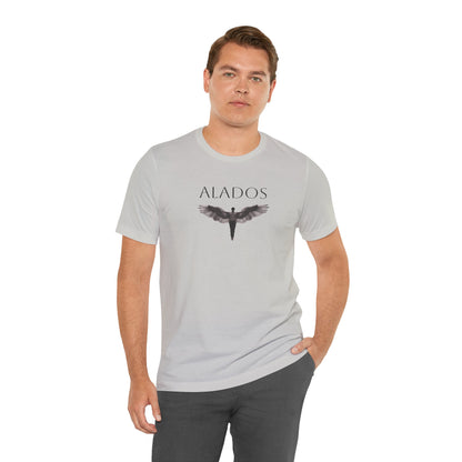 ALADOS.Unisex Angel Wings Graphic Tee, Spiritual Shirt, Gift for Nature Lovers, Casual Wear, Thoughtful Present for Birthdays and Holidays.