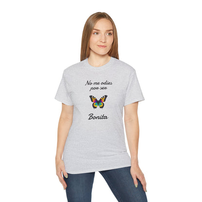 Cute Shirt for Women, Best Gift For Teens,Birthday Gift,Casual Fashion for Girls.Cool Present for Latin Girls.No me odies por ser Bonita