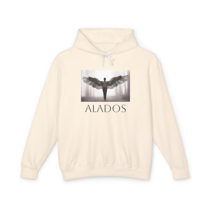 ALADOS   Angel Wings Hoodie,Unisex Lightweight Hoodie Sweatshirt, Unique Gift for Trendsetters.     'LOS ANGELES'