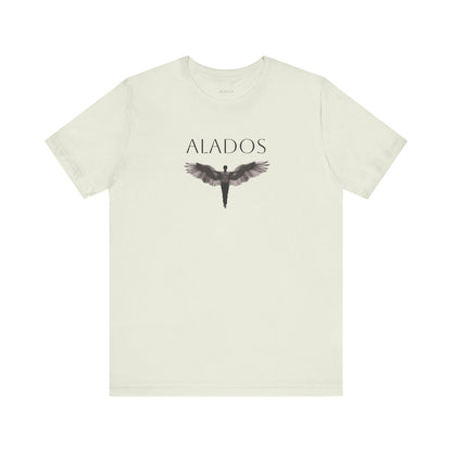 ALADOS.Unisex Angel Wings Graphic Tee, Spiritual Shirt, Gift for Nature Lovers, Casual Wear, Thoughtful Present for Birthdays and Holidays.