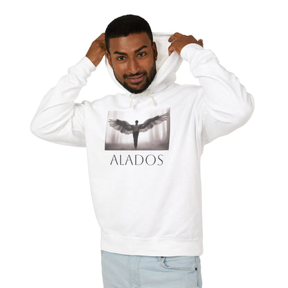 ALADOS   Angel Wings Hoodie,Unisex Lightweight Hoodie Sweatshirt, Unique Gift for Trendsetters.     'LOS ANGELES'