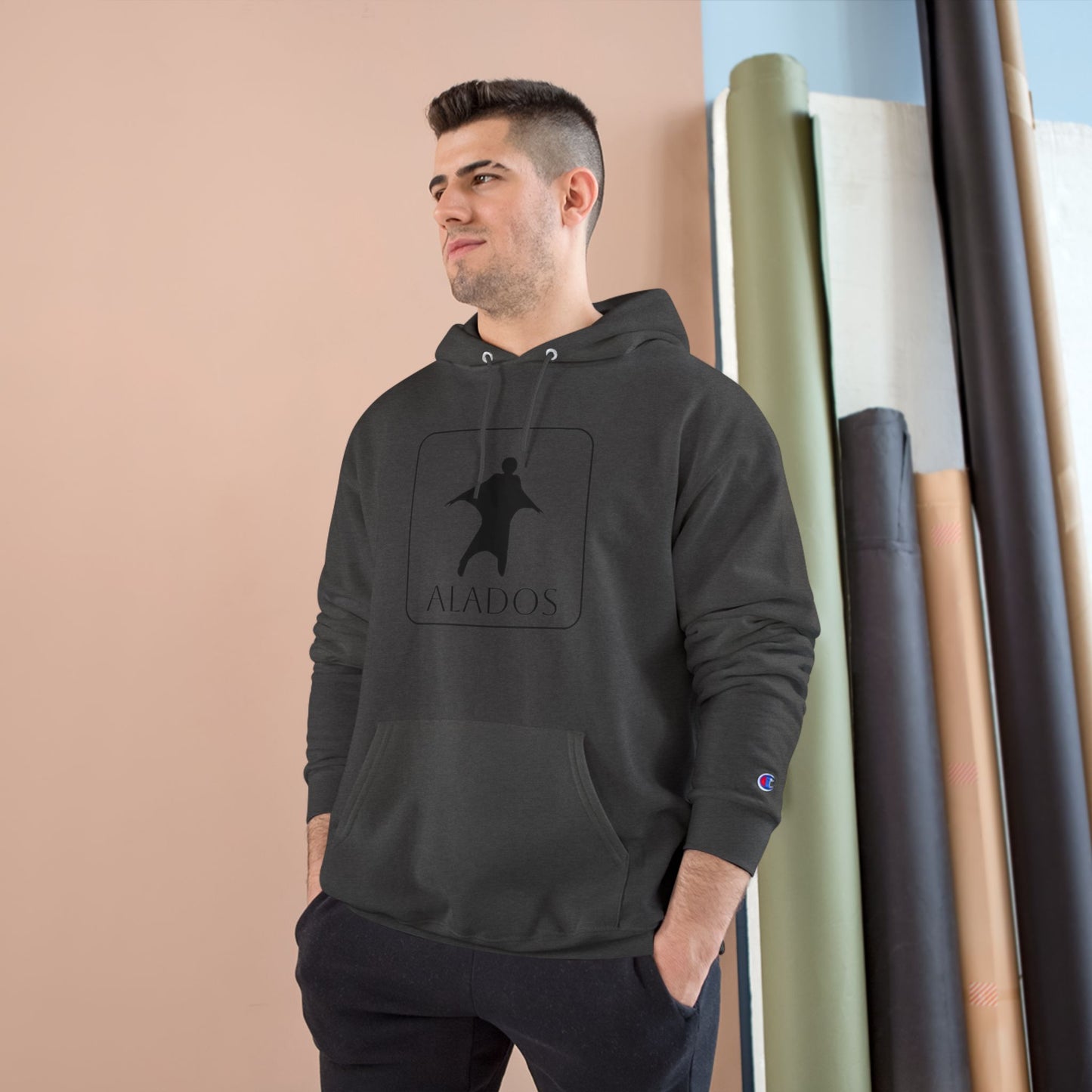 Sporting Champion Hoodie,Unique Design For Adventure Lovers,Great Gift for Holidays,Neutral Gender Hoodie. 'ALADOS:Life is a Wonderful Adventure'
