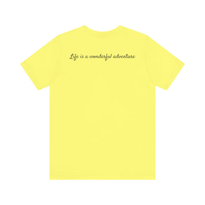 ALADOS    Adventure Tee - Unisex Jersey Short Sleeve T-Shirt with Inspiring Quote