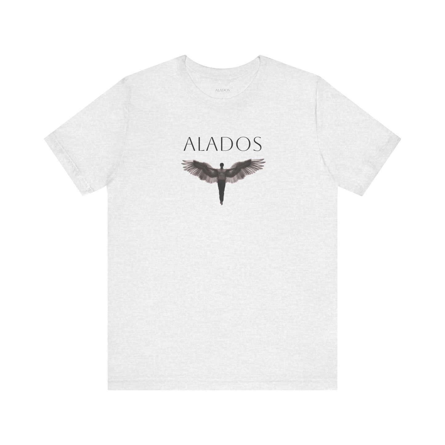 ALADOS.Unisex Angel Wings Graphic Tee, Spiritual Shirt, Gift for Nature Lovers, Casual Wear, Thoughtful Present for Birthdays and Holidays.