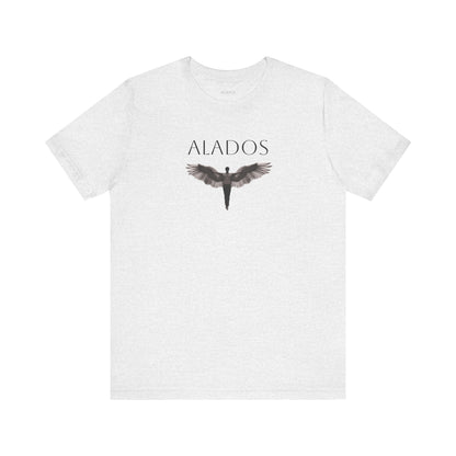 ALADOS.Unisex Angel Wings Graphic Tee, Spiritual Shirt, Gift for Nature Lovers, Casual Wear, Thoughtful Present for Birthdays and Holidays.