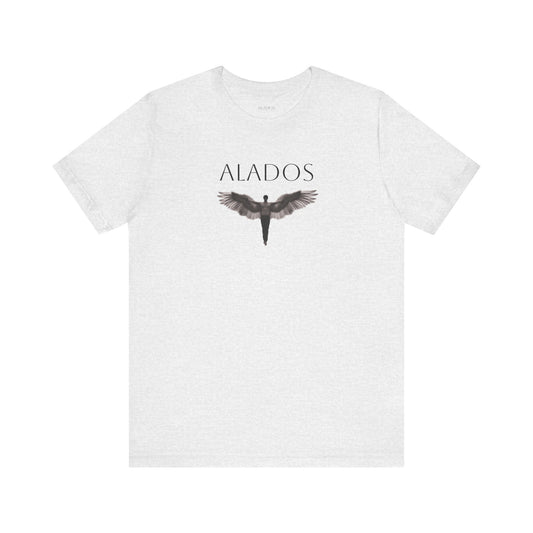 ALADOS.Unisex Angel Wings Graphic Tee, Spiritual Shirt, Gift for Nature Lovers, Casual Wear, Thoughtful Present for Birthdays and Holidays.