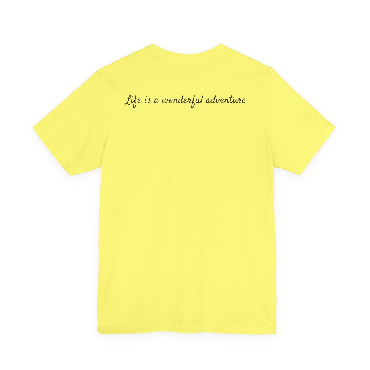 ALADOS    Adventure Tee - Unisex Jersey Short Sleeve T-Shirt with Inspiring Quote