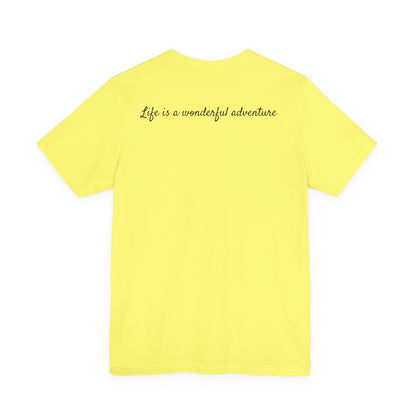 ALADOS    Adventure Tee - Unisex Jersey Short Sleeve T-Shirt with Inspiring Quote