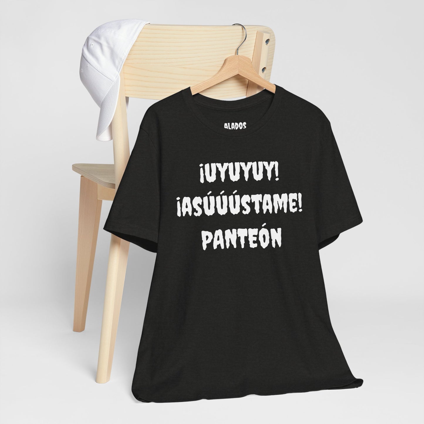 Unisex Jersey Tee - Comfort & Style for All Occasions | Casual Wear, Birthday Gift, Graphic Tees. ¡UYUYUY ASUSTAME PANTEON!'