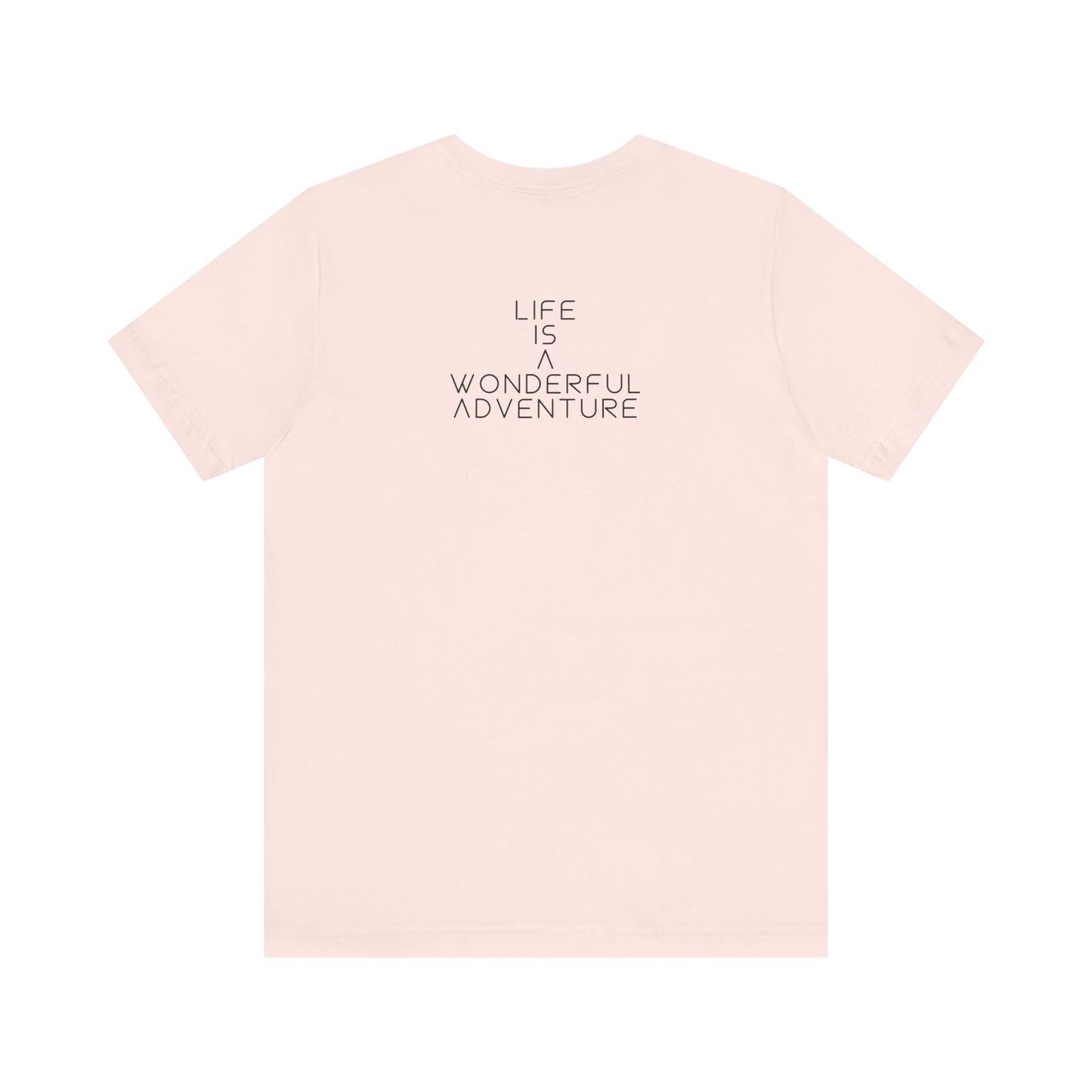 Alados Graphic Tee,Inspirational Unisex Jersey T-Shirt, Adventure Shirt, Angel Wing Shirt, Motivational Top, Gift for Dreamers