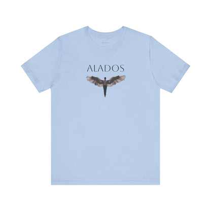 ALADOS.Unisex Angel Wings Graphic Tee, Spiritual Shirt, Gift for Nature Lovers, Casual Wear, Thoughtful Present for Birthdays and Holidays.